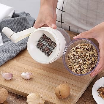 Picadora De Alimentos Manual Para Nueces Y Ajo - Multiusos P | Cuotas Sin Interés