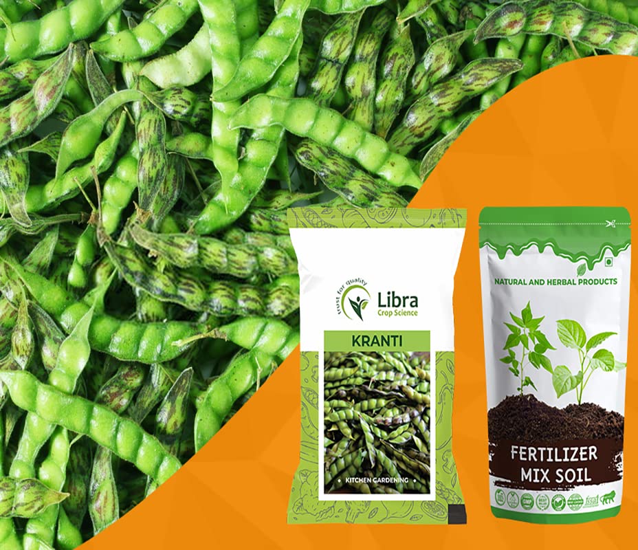 Libra crop Science - trust for quality Pigeon Pea Seeds For Home Garden|Farming|Vegetable|Kitchen|Hybrid|Planting|Terrace|Balcony|Eating|Guandules|Tur Fali|Tuver Sing|Tuvar Beans - 25 Gram : 173 Seed (B0B38PVD54) Amazon Price History, Amazon Price Tracker