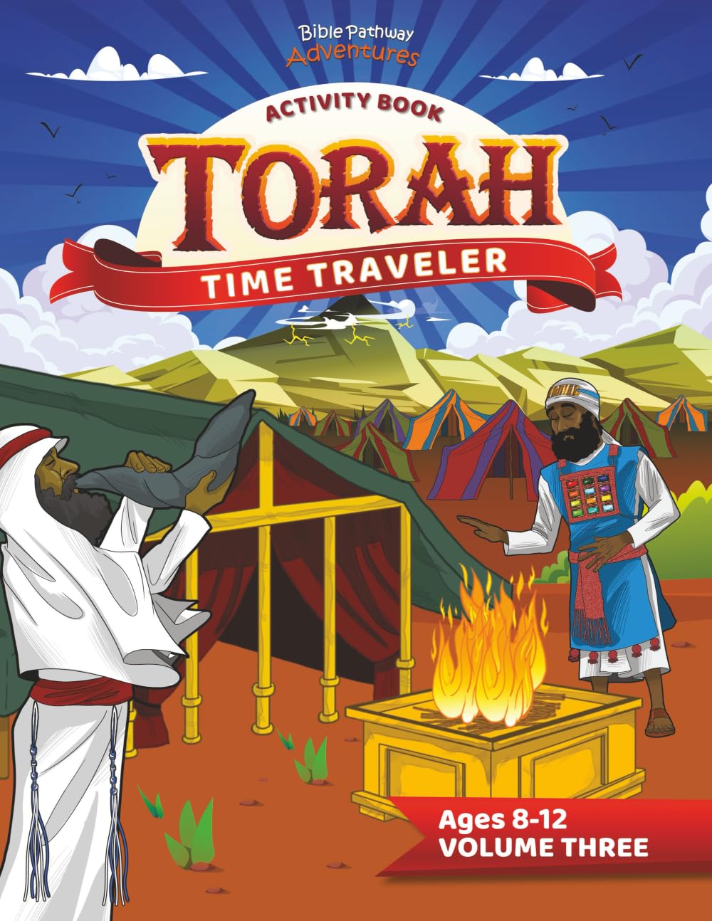 Torah Time Traveler Activity Book (Volume Three): 3