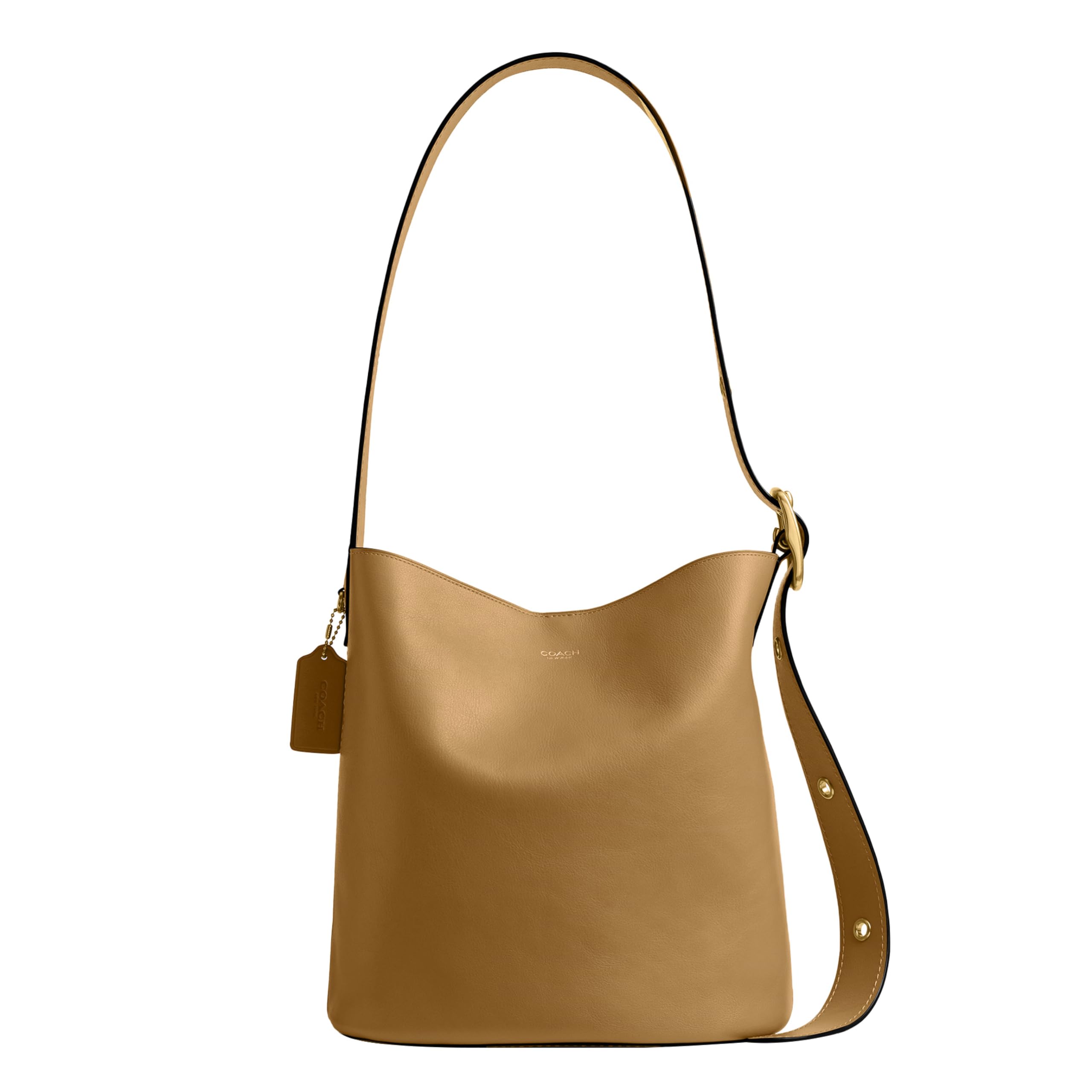 Amazon | COACH ブリーカー バケットバッグ, 真鍮/ミュートオリーブ