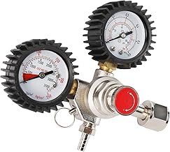 YaeBrew Dual Gauge CO2 Regulator for Draft Beer Homebrew Kegerator CGA320