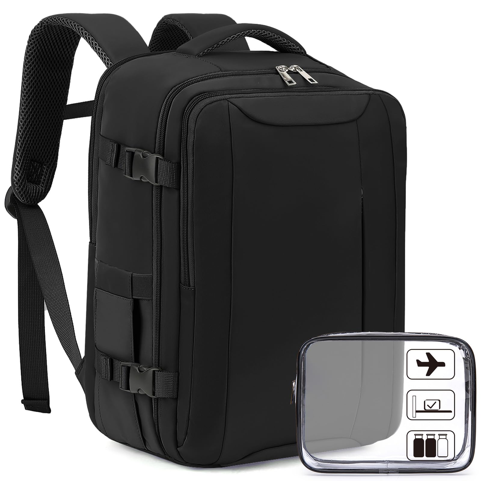 Xkdoai for Easyjet Cabin Bag 45x36x20, Travel Backpack with TSA