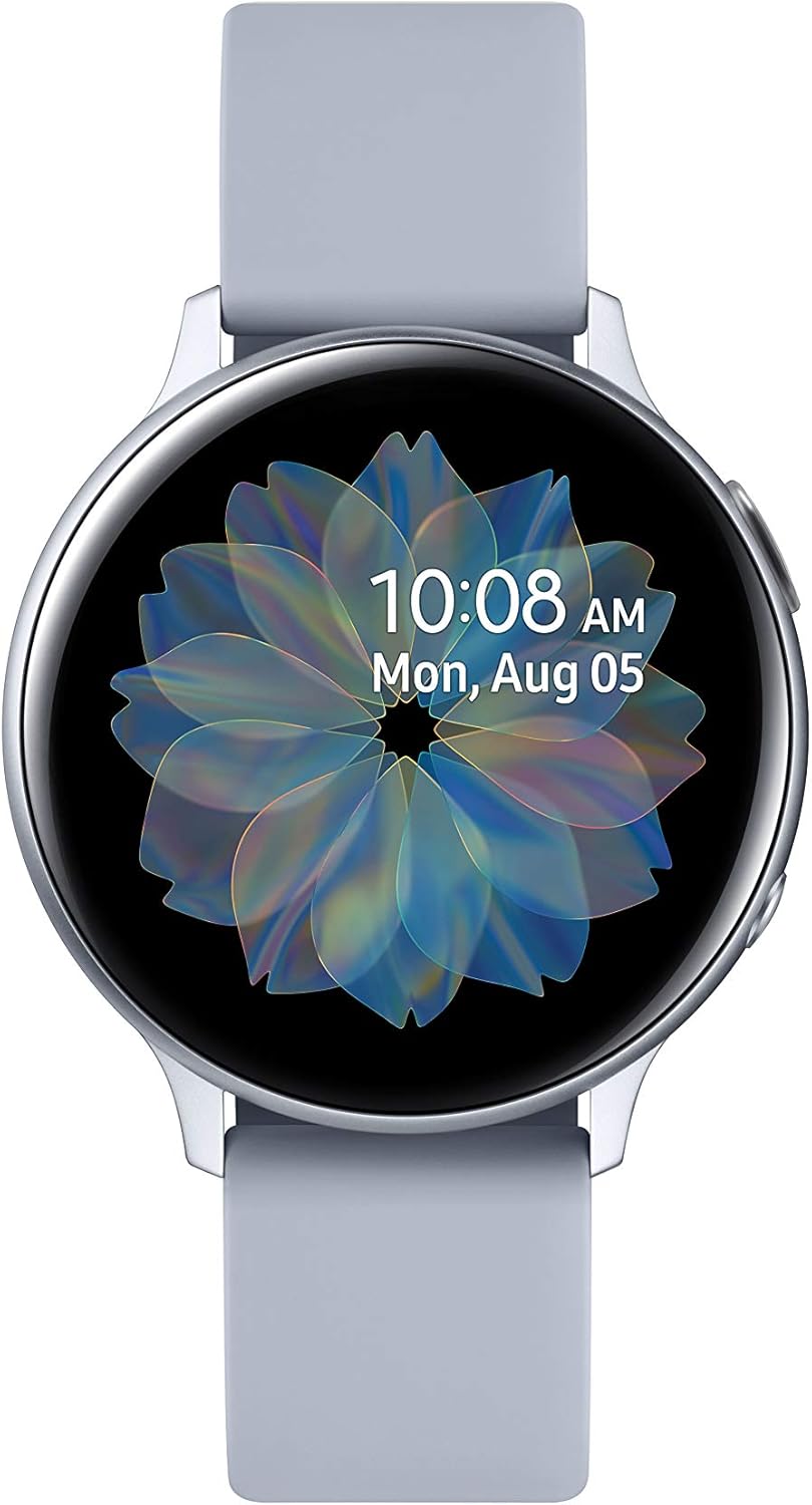 SAMSUNG Galaxy Watch Active2 44mm Bluetooth Silver Wearables - Amazon.com