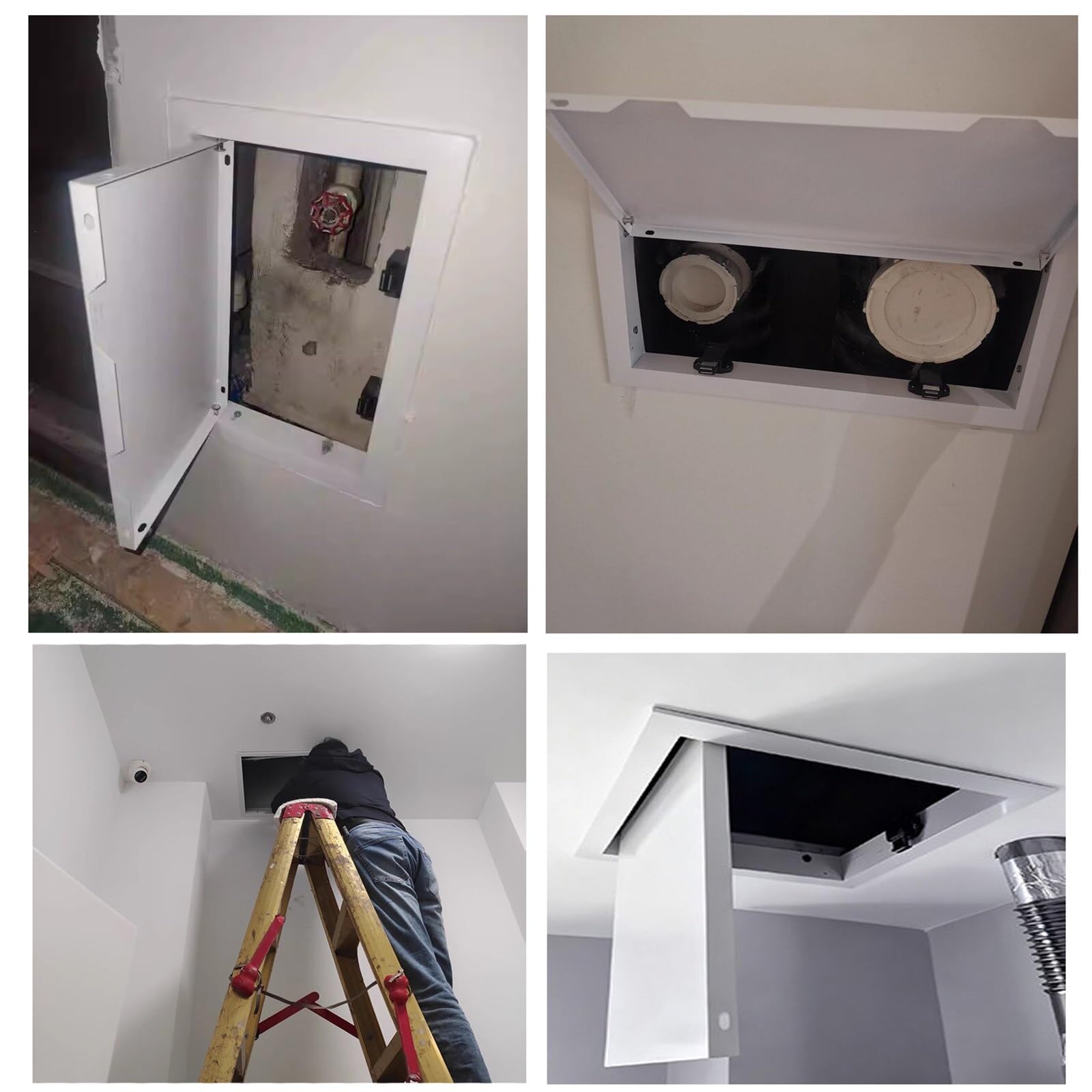 Sanitär-Zugangsplatte für Trockenbau, 86,4 x 86,4 cm, Wand- und Deckenabdeckung, Breaker Box, ideal für Heimwerker, Elektro- und Sanitärbedarf, einfach zu installieren