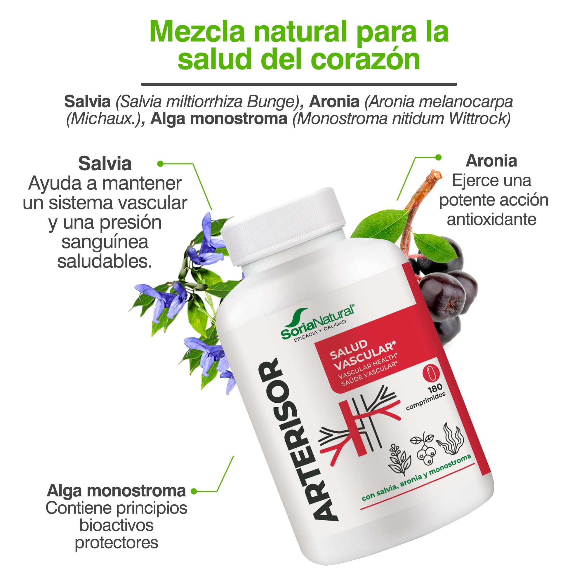SORIANATURAL Arterisor tabletki 180 szt