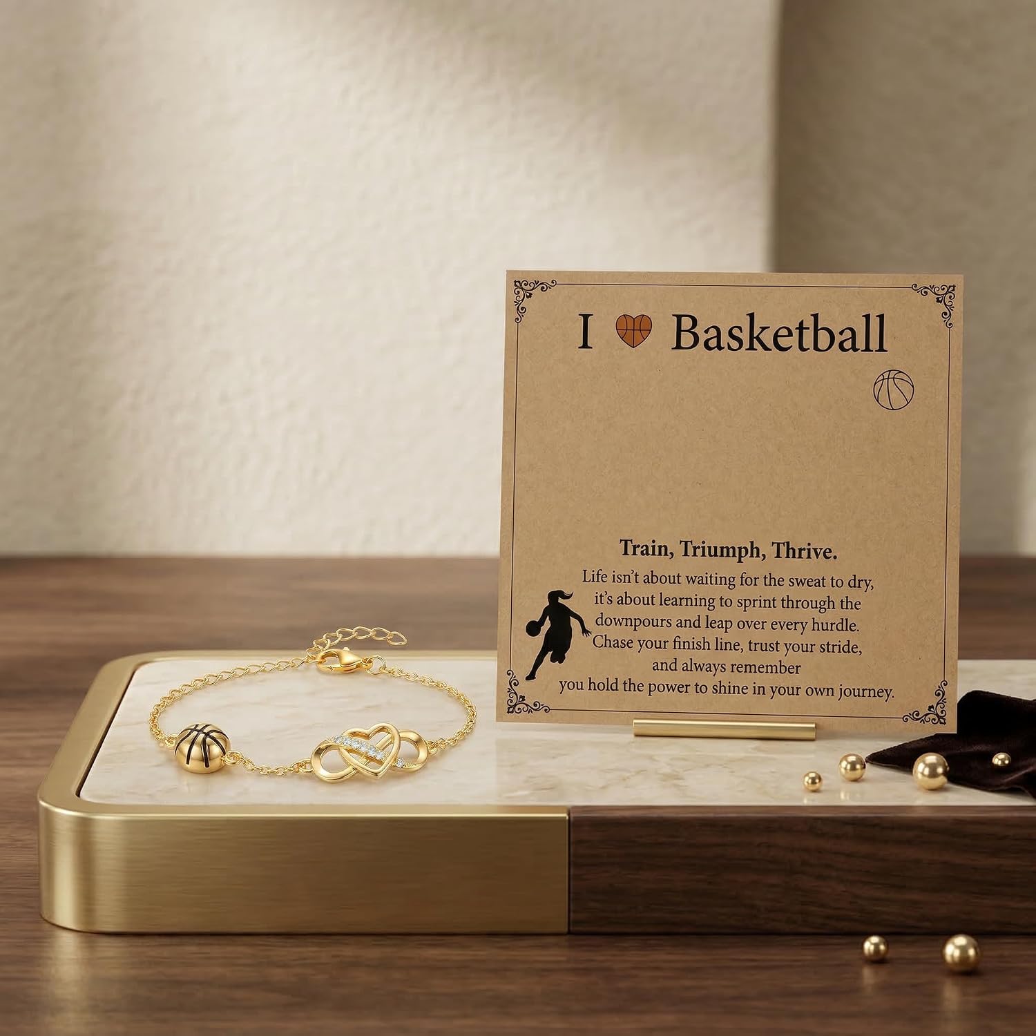 Softball Football Basketball Volleyball Soccer Bracelets, 14K Gold Plated Infinity Bracelets, Sport Jewelry Gift for Women Team Friend Birthday Valentine's Day