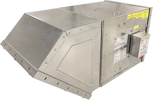 Ventilador de accionamiento directo de hélice de pared para aplicaciones que requieren grandes volúmenes de aire. Incluye caja de pared con pantalla