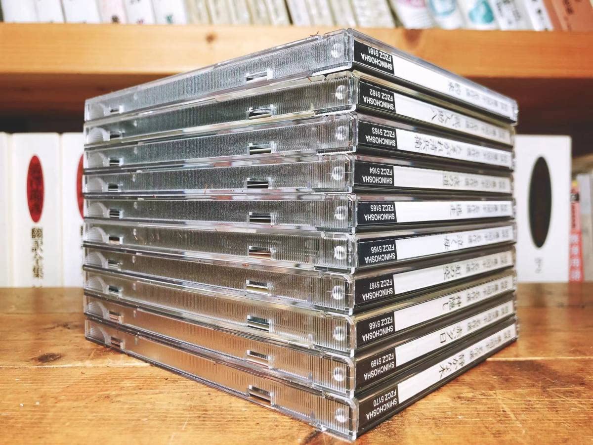 Amazon.co.jp: 人気廃盤新潮朗読CD全集 『藤沢周平名作選』 CD全10枚揃