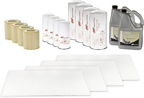 Ingersoll-Rand 47735539001 Ingersoll-Rand OEM Value Pack Kit de mantenimiento para compresor UP6 15-30HP (indicador de reemplazo intermitente rojo
