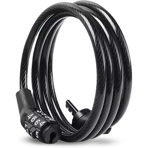 Robustt Keyless Numeric Bike Lock - Pack of 1