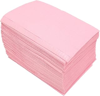 125Pcs Disposable Dental Bibs,Bib for Body Cover Waterproof Bibs Disposable Waterproof Absorbent Tattoo for Body Cover Waterproof Tattoo Bib Sheet Pink Dental Bibs Disposable Pati