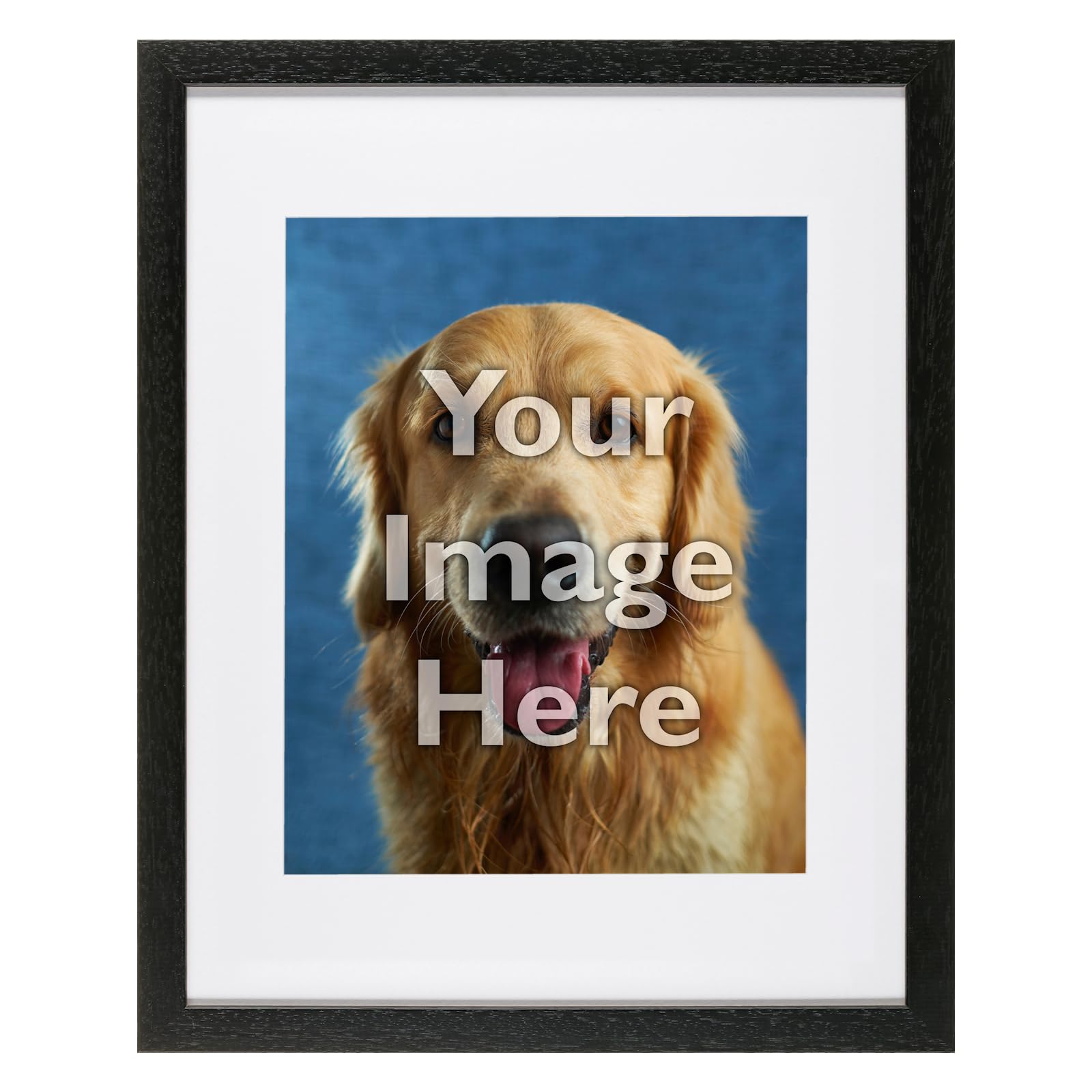 Redzarty Personalised Framed Picture Wall Art Print For Any Room – Custom Photo Gift for Special Occasions (15"x12" Small)