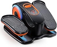 Vista 1 de Under Desk Elliptical Exercise Machine, Ellipse Leg Exerciser as Seen on TV with Remote, 15 Adjustable Speed, Portable Leg Exerciser While Sitting