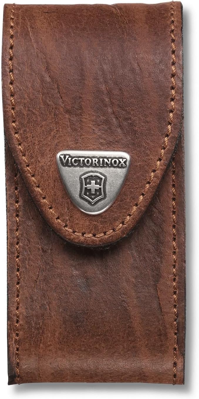 40545 Leather Belt Pouch - Brown, 26.7 cm*19.3 cm*4.2 cm