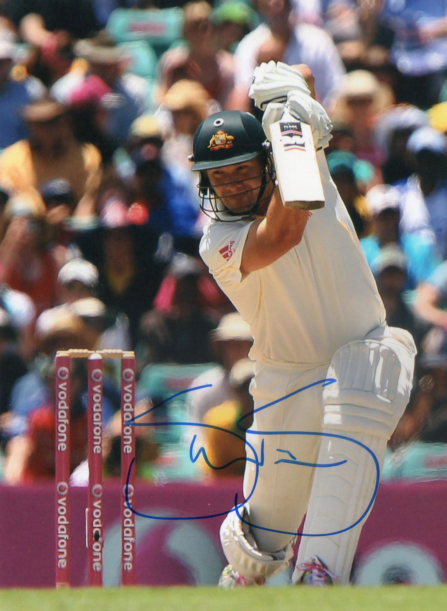5x7 Inches Original Autographed Photo of Australian Crickter Shane Watson-image-43