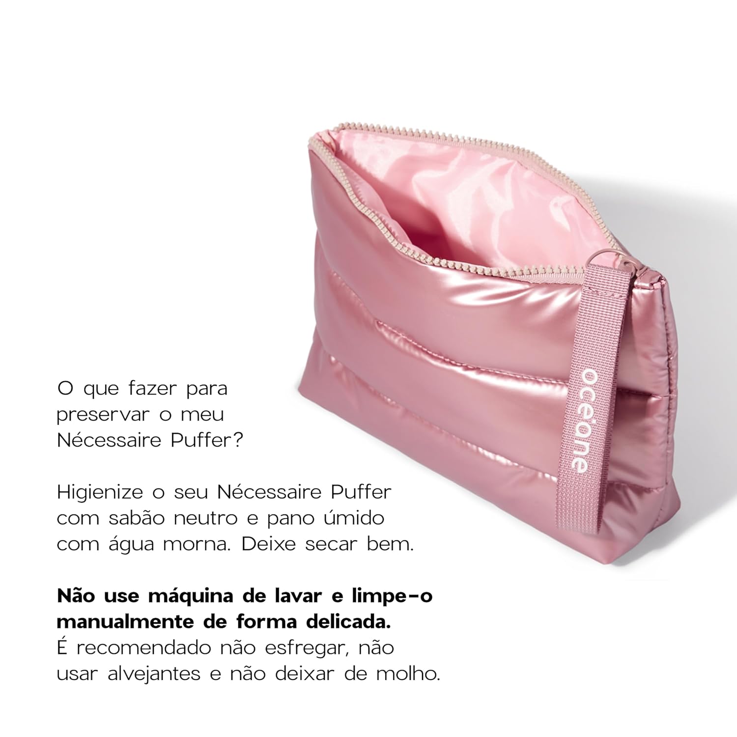 Océane Nécessaire Rosê Puffer em promoção! Veja a oferta e mais achadinhos de Acessórios 4 Hoje é o melhor dia para comprar Océane Nécessaire Rosê Puffer com aquele preço maroto! Promoção! Aproveite a oferta! 4