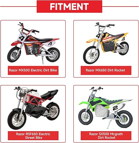 Vista 11 de GREHUA Tensor de cadena ajustador con resorte para maquinilla de afeitar MX500 MX650 SX500 Dirt Rocket Electric Motocross RSF650 Mini Sport Street