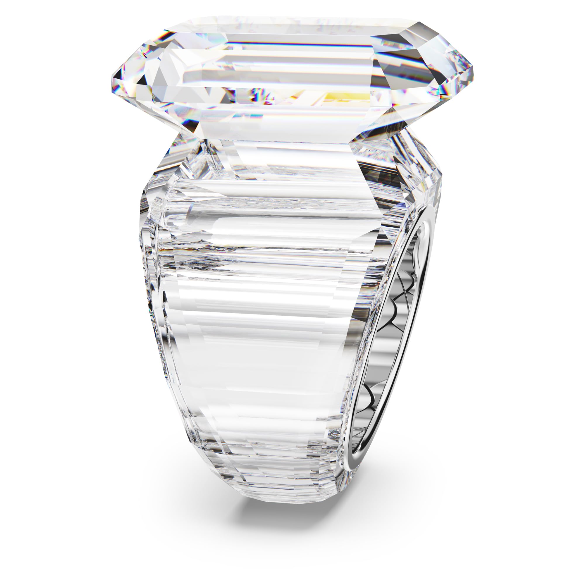 Swarovski Lucent Kollektion Cocktailring, Oktagonschliff