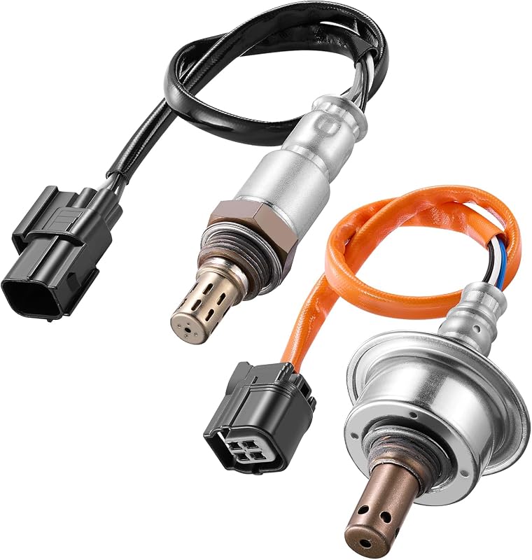 Sensores de oxigênio O2 SYKRSS 234-9124 e 234-4350 para Honda Civic 1.8L L4 2006-2015 – Conjunto com 2