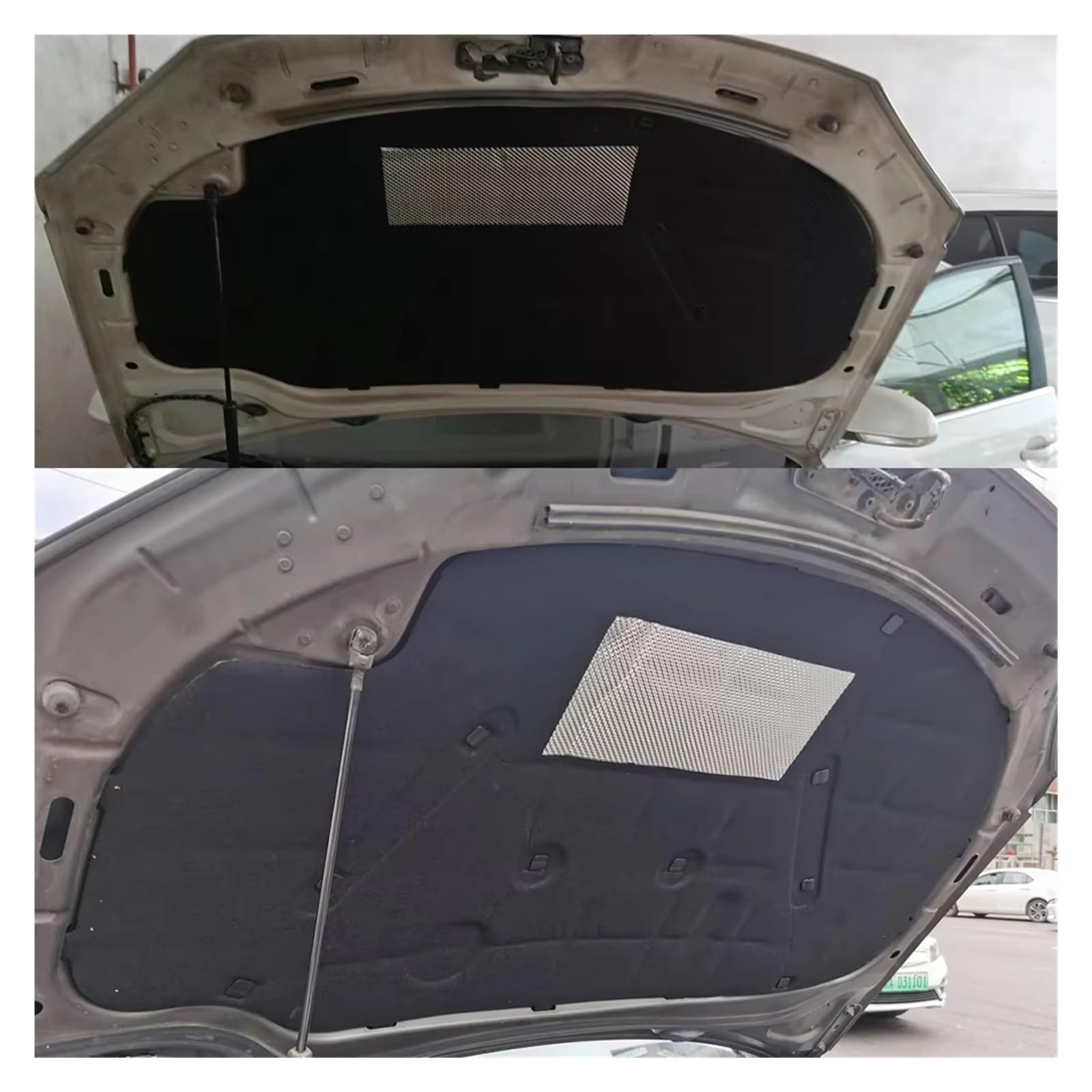 Per Vw Per Golf 5 Per Jetta 3 Ritardante Fiamma Riduzione Rumore Cofano Motore Acustico E Isolamento Termico Aggiornamento Insonorizzazione vano motore