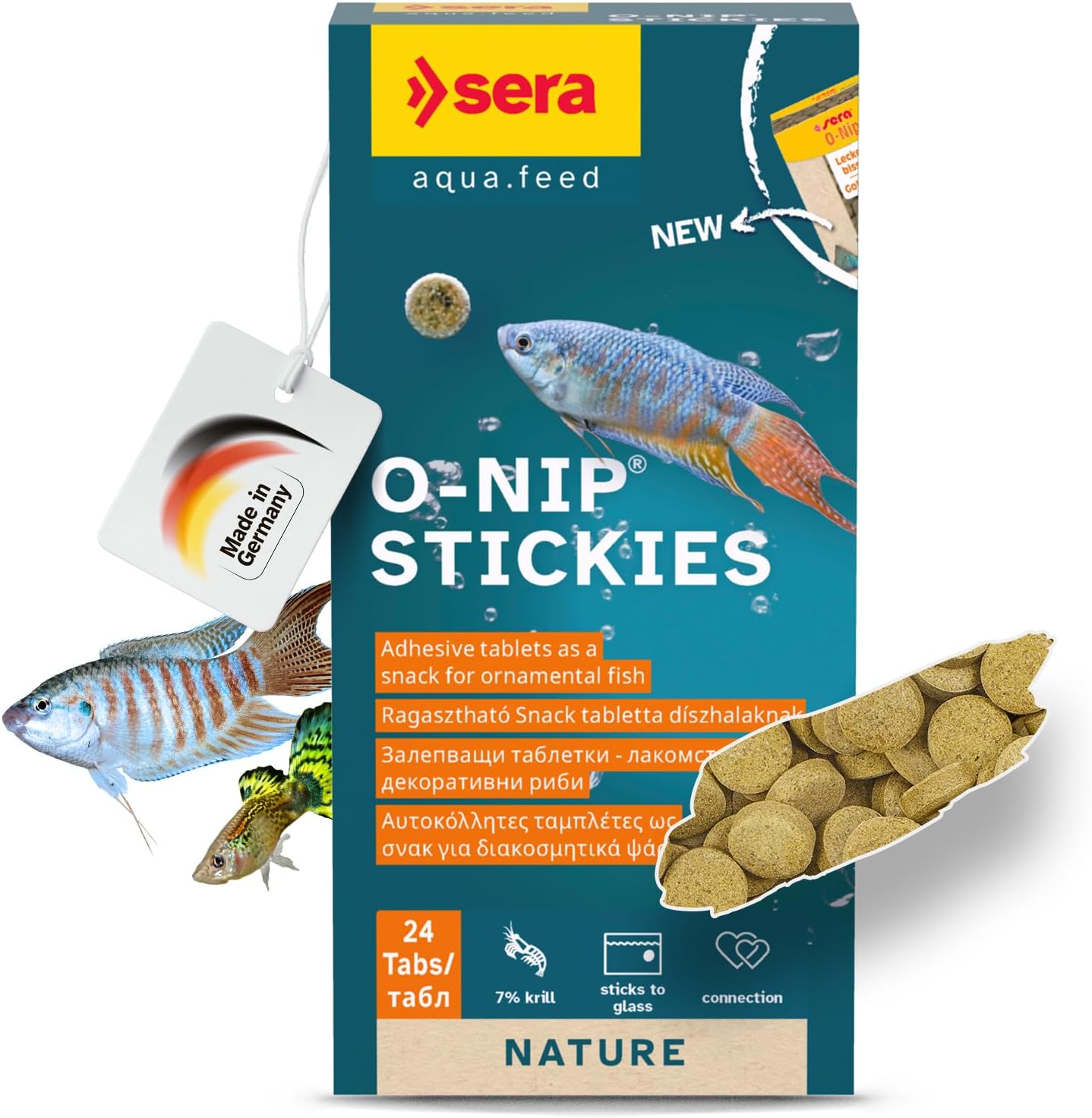 O-Nip FD, 24 Tablets - stick-on tabs