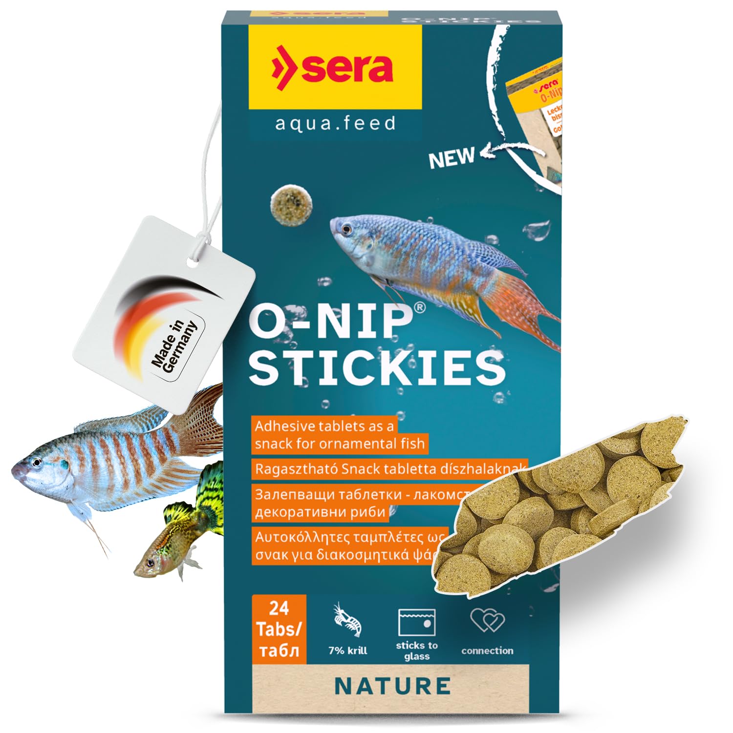 Sera O-Nip FD, 24 Tablets - stick-on tabs