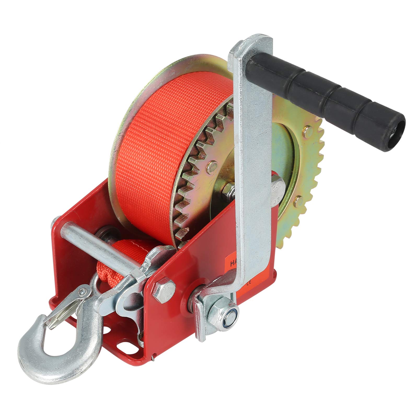 Buy VZCY 1200lbs Capacity Heavy Duty Hand Winch,Nylon Strap Manual
