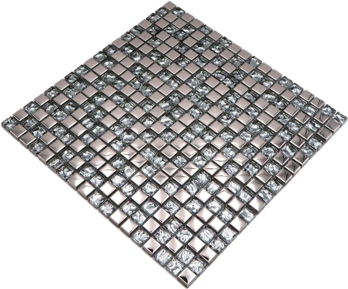 Plaque De Mosaïque Translucide Crystal Or Martelé (réf. 60-0707_b) - Pour Décoration Murale Cuisine/salle De Bain