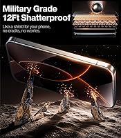 Vista 3 de TORRAS Protector de pantalla de grado militar para Google Pixel 10 Pro XL/Pixel 9 Pro XL, [9H+] vidrio templado de cobertura completa, 6.8'', fácil