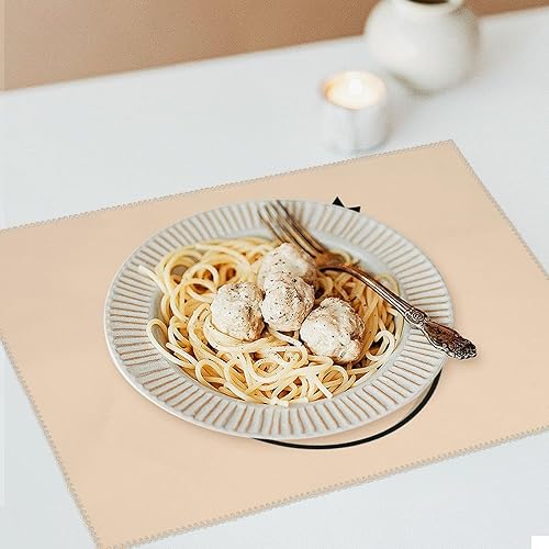 Miniatura 6 de Bullseyes Target Bulls Eyes Placemats Set of 6 Resistant Table Mats Washable Place Mats for Dinner Party Table Decoration