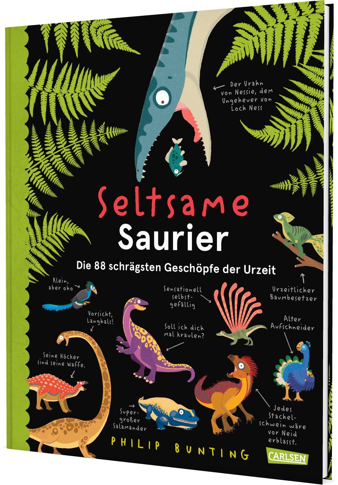 Seltsame Saurier: Faszinierendes Sachbuch für Kinder ab 4 Jahren über außergewöhnliche Dinos