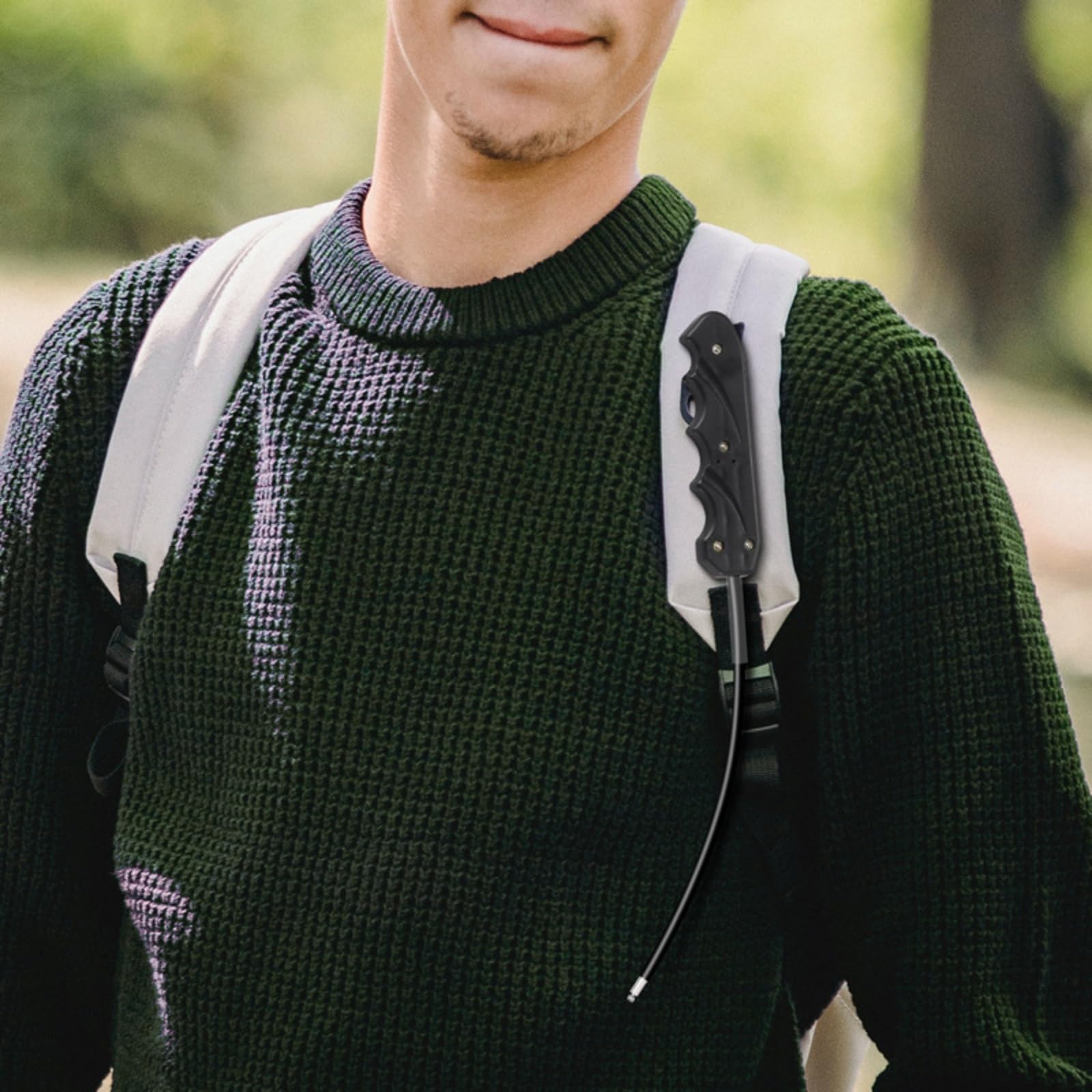 Multifunktionale Selbstverteidigungspeitsche - Tragbar Für Outdoor & Fitness