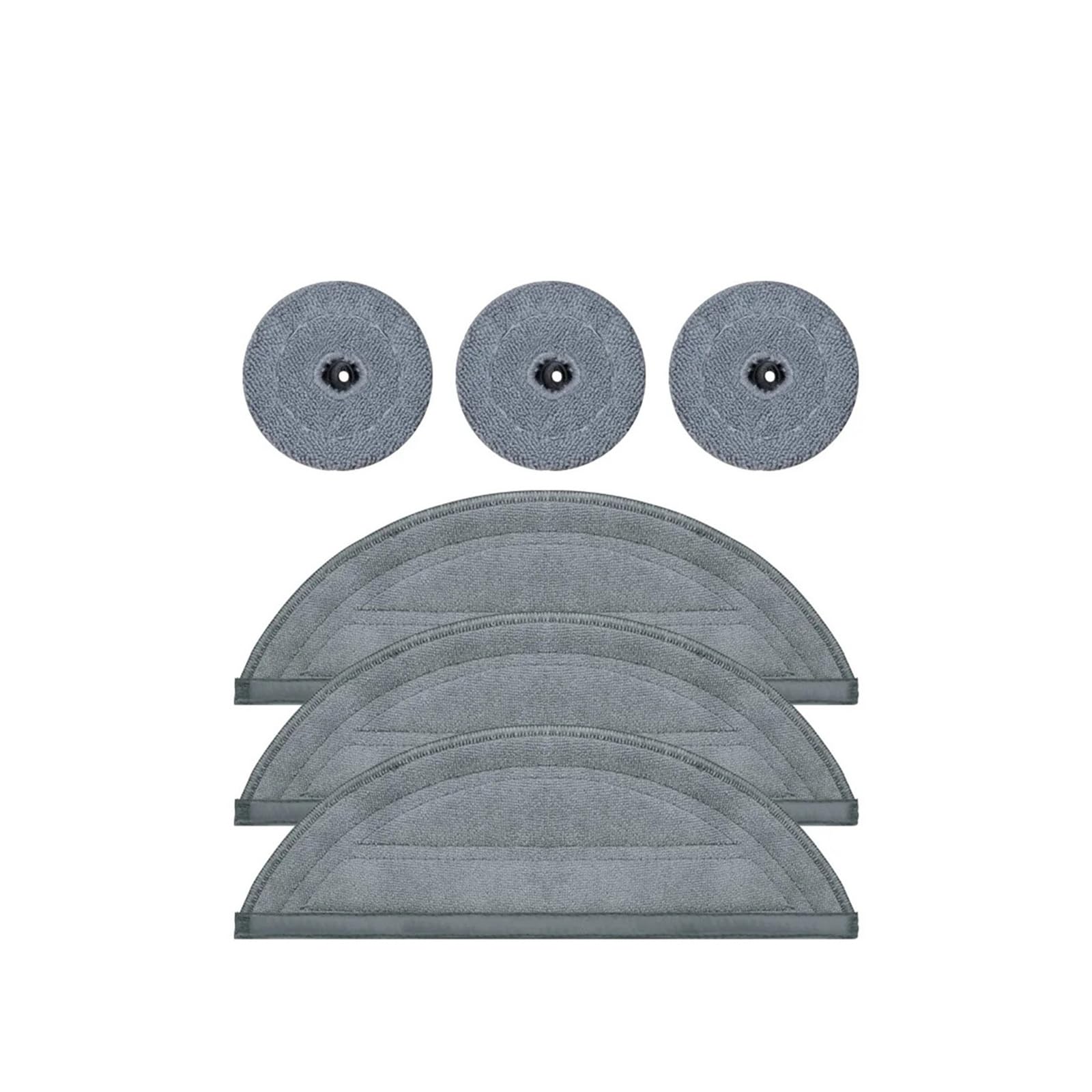 VIXWDRUTY Compatible For Roborock，Compatible For Saros，10, S9 Maxv Ultra Robot Vacuum Cleaner Accessories Spare Parts Replacements Mop Cloths Mop Pads(3B3S)