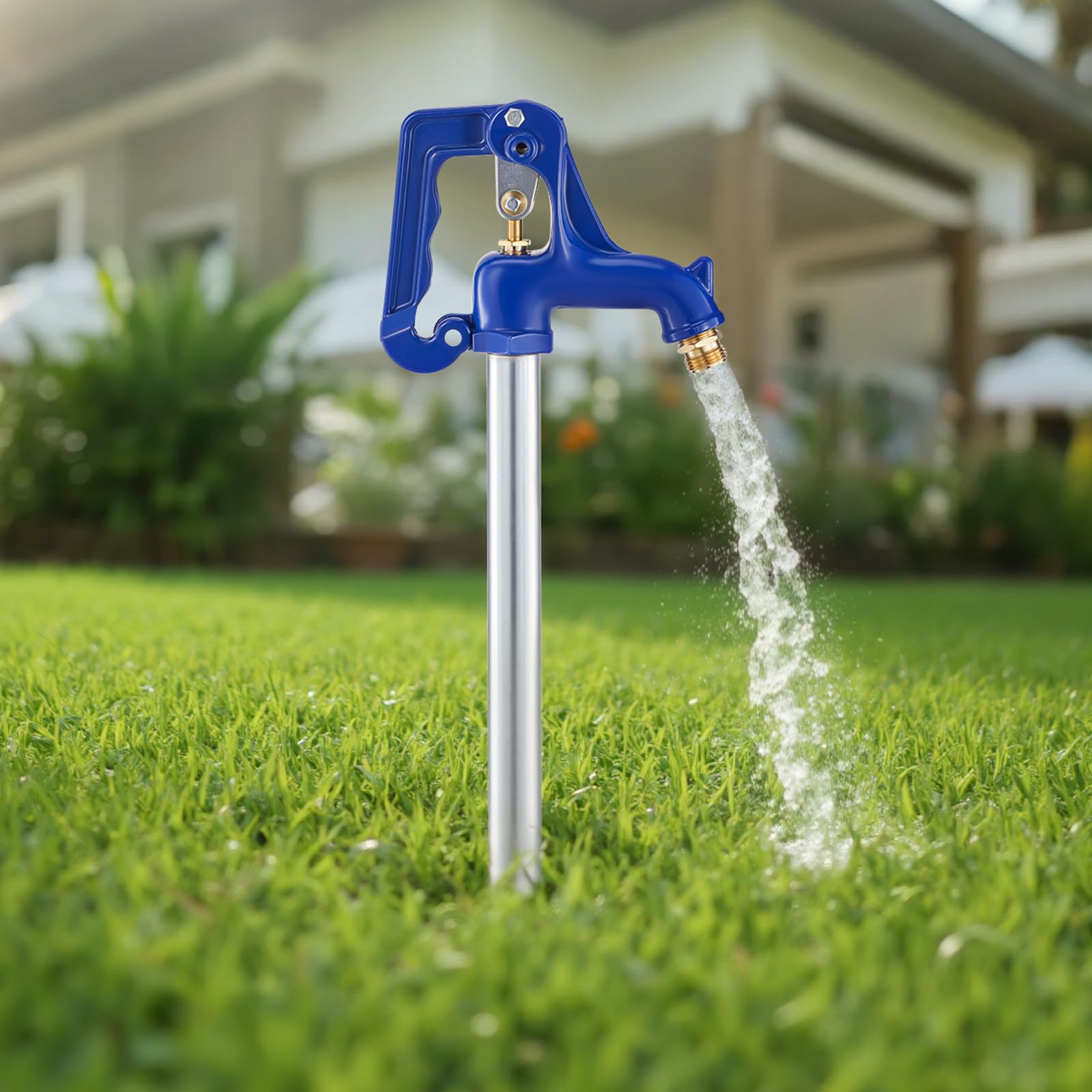 VEVOR Hidrante de Jardín Resistente a las Heladas, con Profundidad de Enterramiento 91,4 cm, Conexión de Tubería y Acoplamiento de Manguera, Hidrante sin Plomo para Riego de Jardines y Granjas
