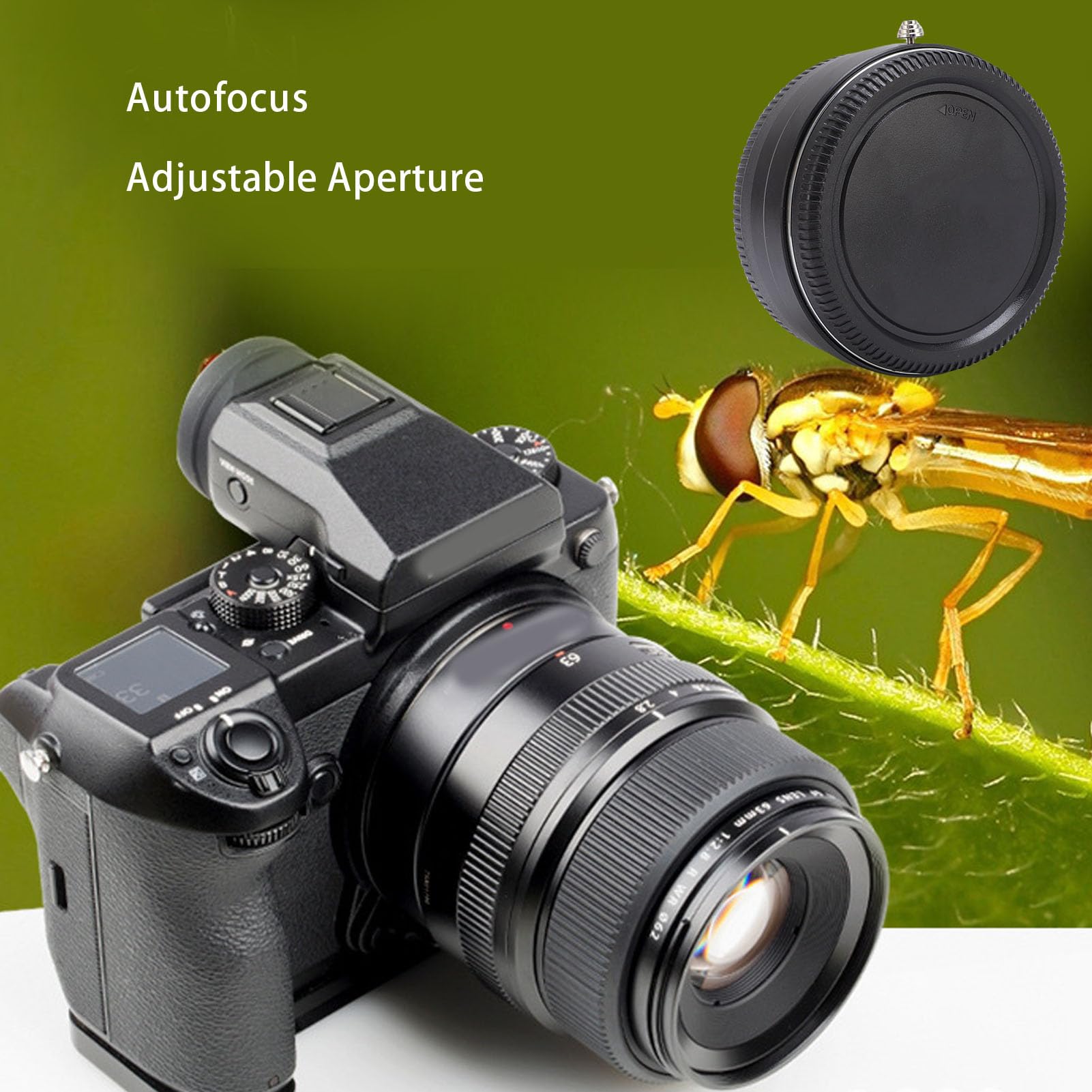 18 Mm Makro Lens Exting Rurka do GFX 100RF 100SII 100II 100S 50SII G MONTACJA Kamera Autofocus Extender Pierścień Adaptera do Makro Fotografii