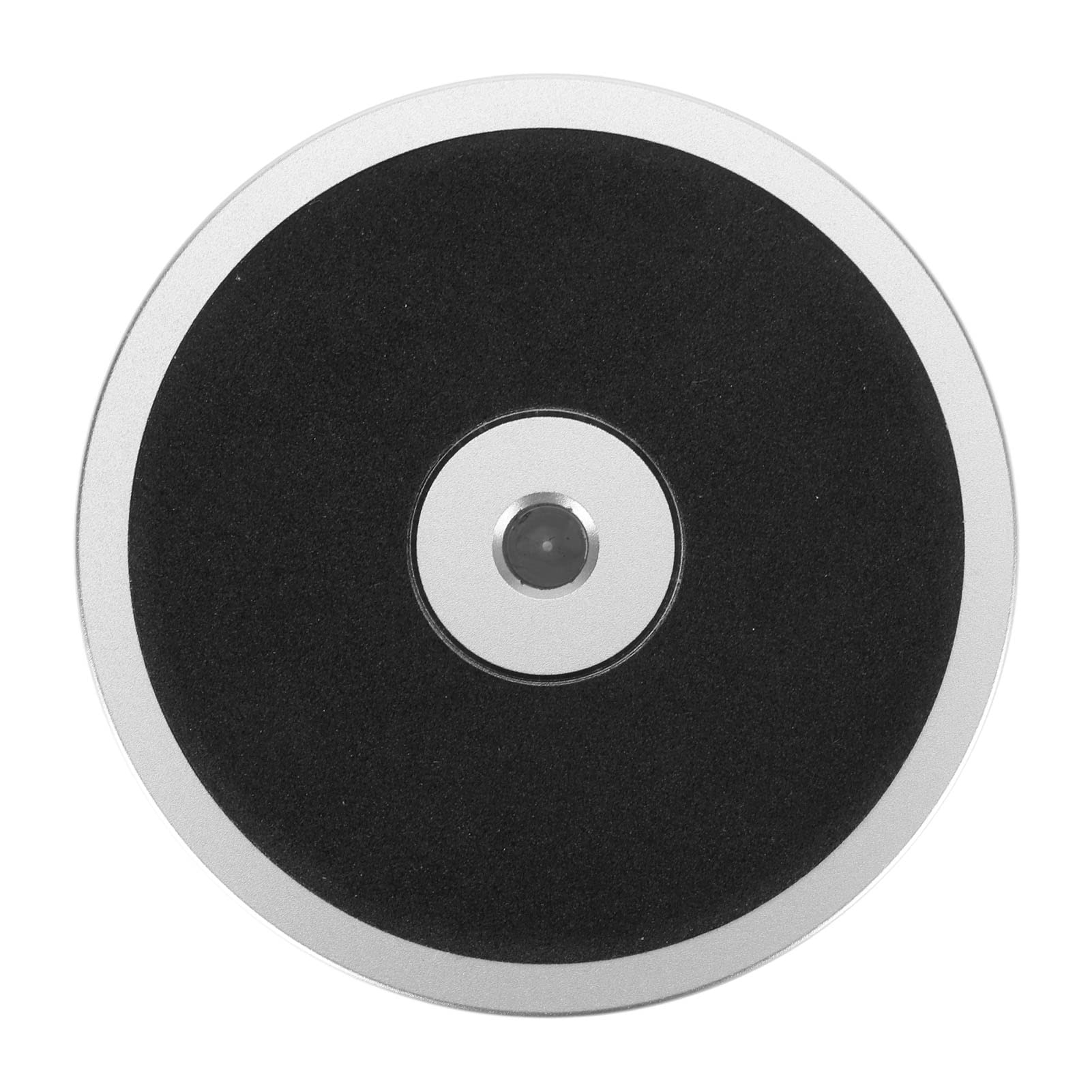 Tornabile STABILIZZATORE DISCOLITORE IN LEGA ALLUMINIO HIFI RIDUZIONE DI VIBRAZIONE DEL PESO PESO PER IL SIGILTÀ DI QUALITÀ DEL SONO MEGLIO (SILVER)