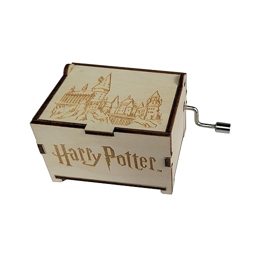 TheLaser'sEdge, Harry Potter Mini Music Box with Hedwig's Theme - Standard