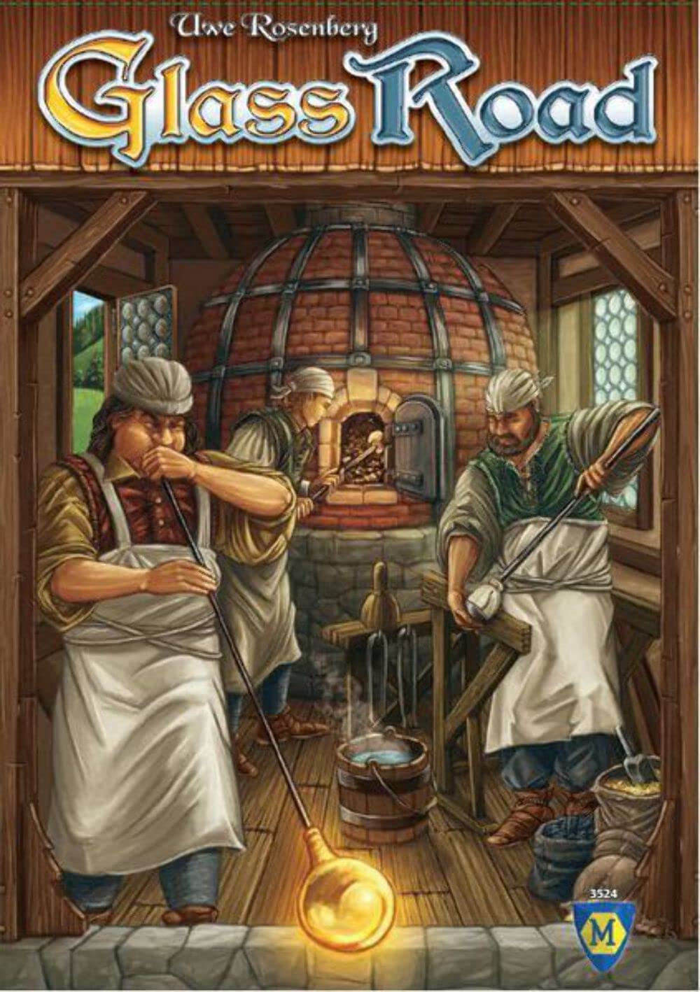 Mayfair Games Glass Road Strategy Board Game for 1-4 Players, 80 Minute Playing Time, Ages 12+