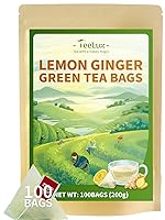 Vista 21 de TeeLux: Bolsitas de Té Verde, Té Verde Puro Natural, Súper Antioxidante, Con Cafeína, Apoyo a la Salud General, 200