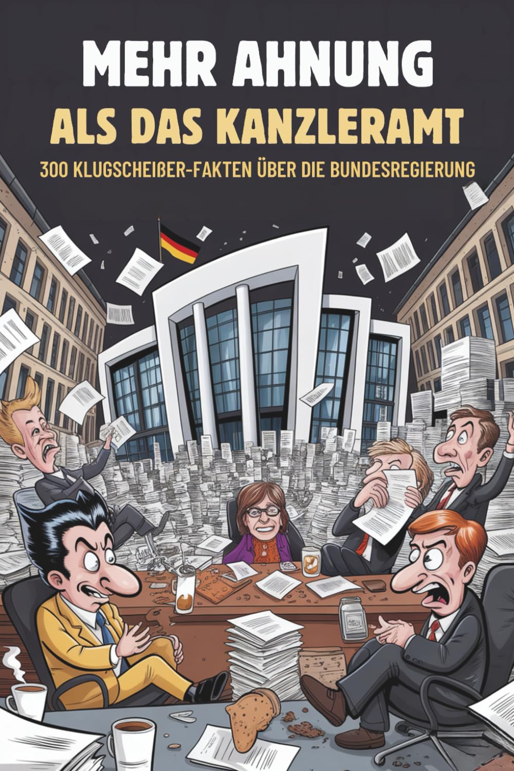 Mehr Ahnung als das Kanzleramt | 300 Klugscheißer-Fakten über die Bundesregierung | Lustiges Geschenk: Lustiges Geschenk für Klugscheißer und Politik Interessierte