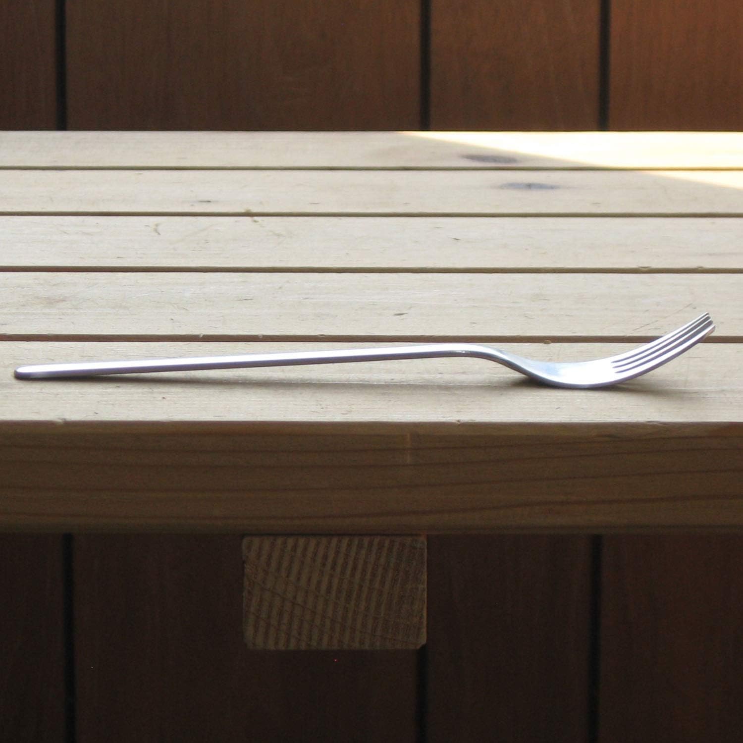 Sato Metal Kogyo SALUS Airplane Food Cutlery Fork, Made in Japan