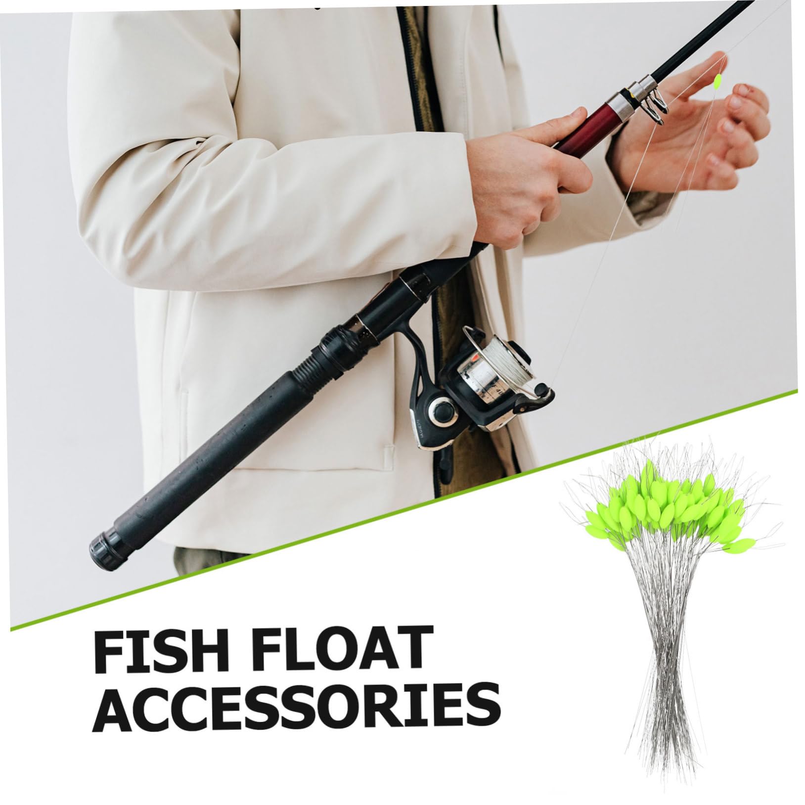 Sosoport Flotteur de pêche Multi Para Titulaires Grossier Carpe bouée Fournitures de pêche Articles de pêche Flotteurs de pêche Outil de pêche Accessoires de pêche Plastique Green