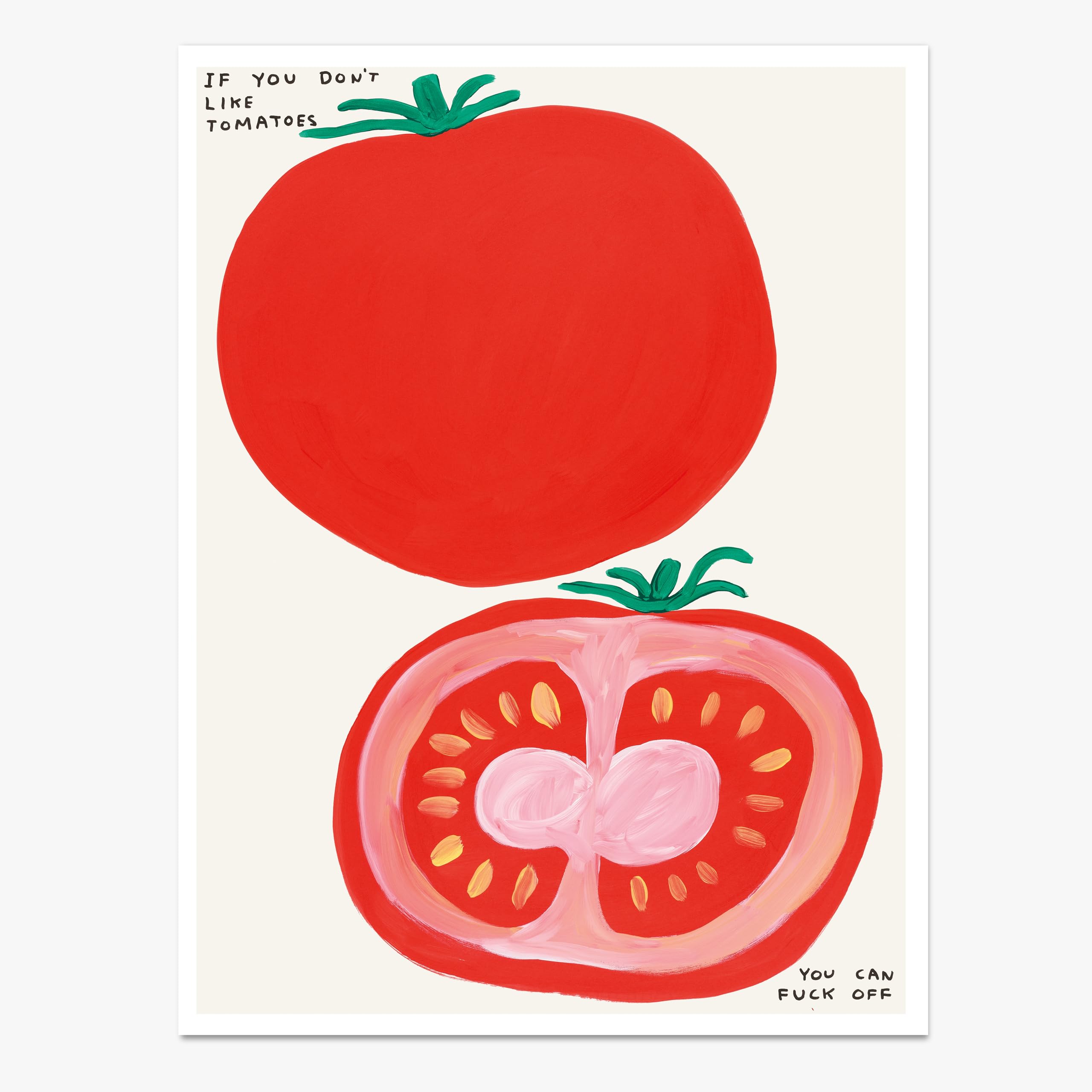 Amazon.com: Shrig Shop David Shrigley Art Poster: If You Don't