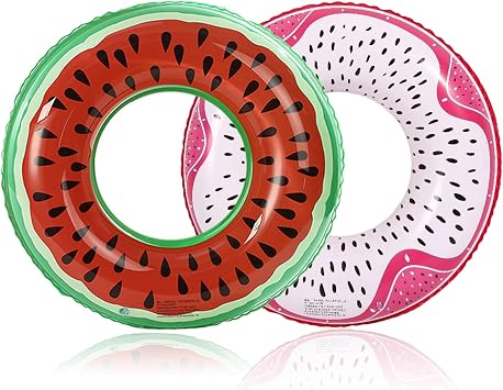 Pool Inflatable Float,Inflatable Swimming Rings Pool Tubes Swimming Pool Inflatable Pool Floats for Summer Pool Beach Party Decorations