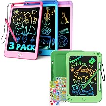 TEKFUN 3PCS 8.5inch + 8.5inch Doodle Board LCD Writing Tablet