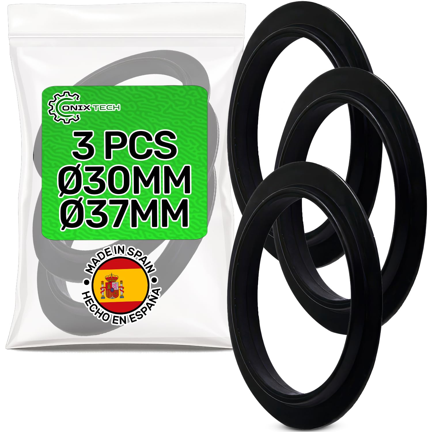 Guarnizione in gomma per lavello Clic Clac - Resistente all'acqua e agli agenti chimici - MADE IN SPAIN - ONIX TECH