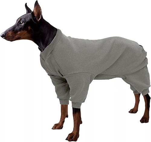 babepet Cosy Dog - Abrigo de algodón de invierno para perros con piernas sudadera de cuerpo completo sudadera para cachorros y mascotas pijama para