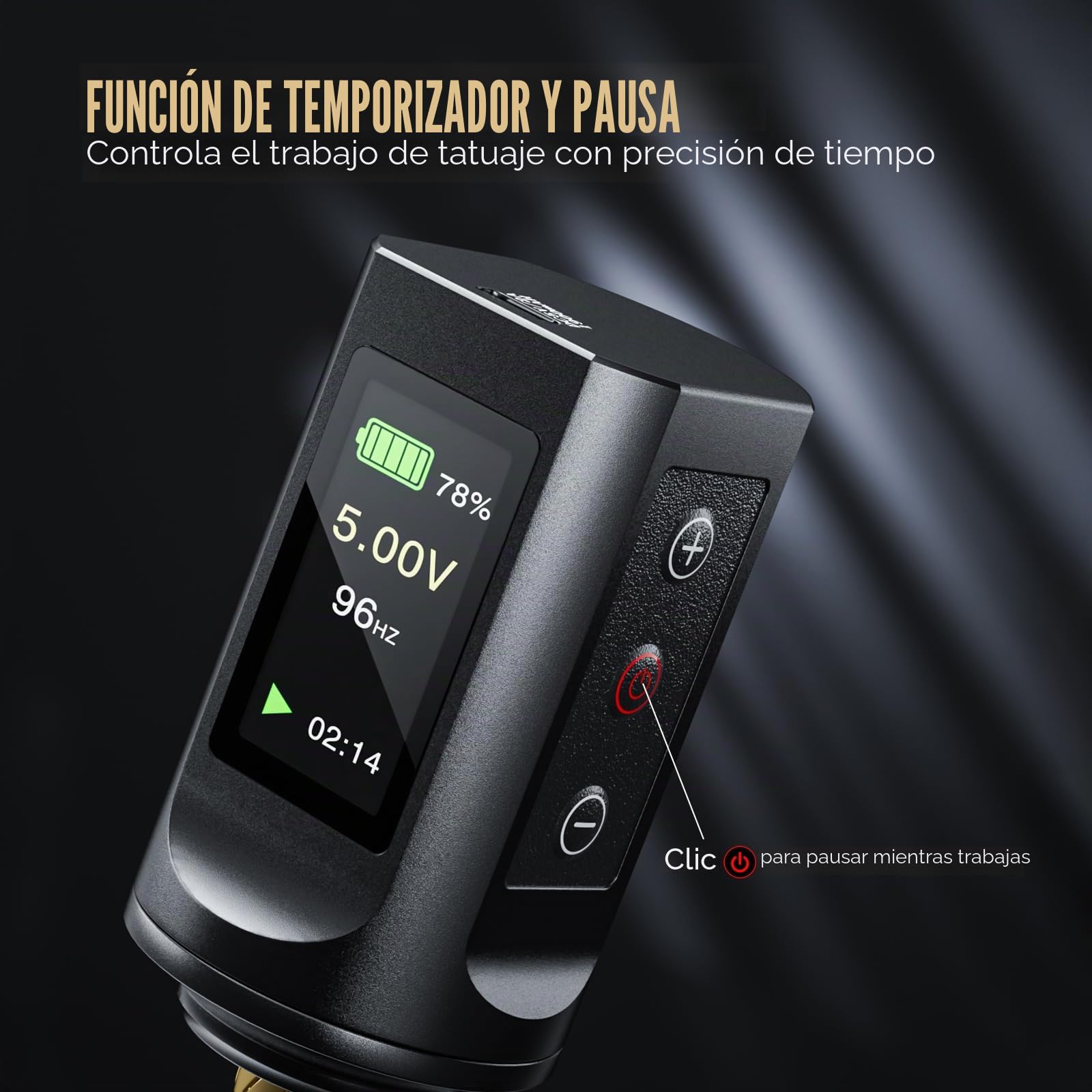 TATELF Batería para Inalambrica 1900 mAh de suministro de energía para RCA Maquina con pantalla digital LED, fuente de alimentación recargable