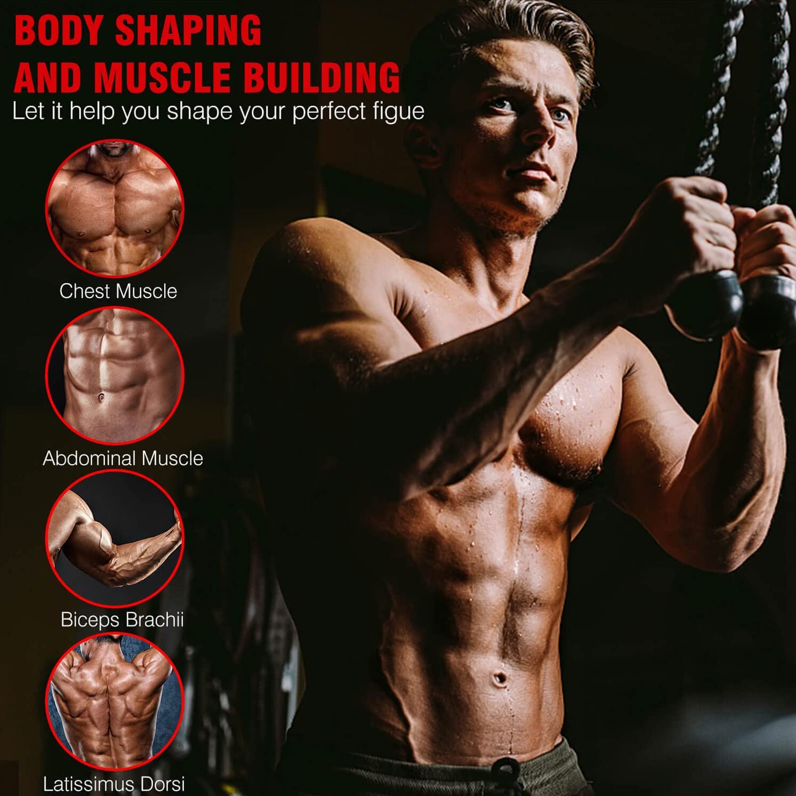 Taeku Puleggia da Palestra, Pro Rullo per Avambraccio Training LAT Machine Fitness Allenamento per la Forza del Braccio per Casa Palestra Allenamento