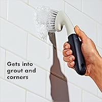 Vista 7 de OXO Good Grips - Juego de cepillos de limpieza profunda y cepillo de lechada OXO Good Grips